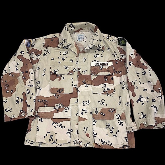 COPY - US Army Camouflage Jacket - Authentic Military Issued See Photo For Meas… - Picture 1 of 10
